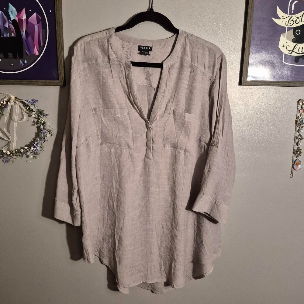 Gray Blouse